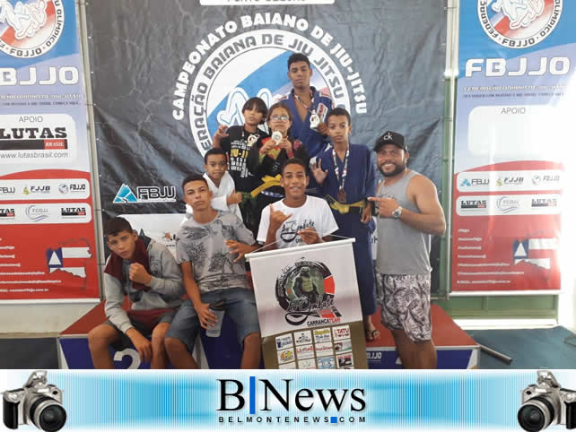 Atletas belmontenses brilham na 3ª Etapa do Campeonato Baiano de Jiu-Jítsu.