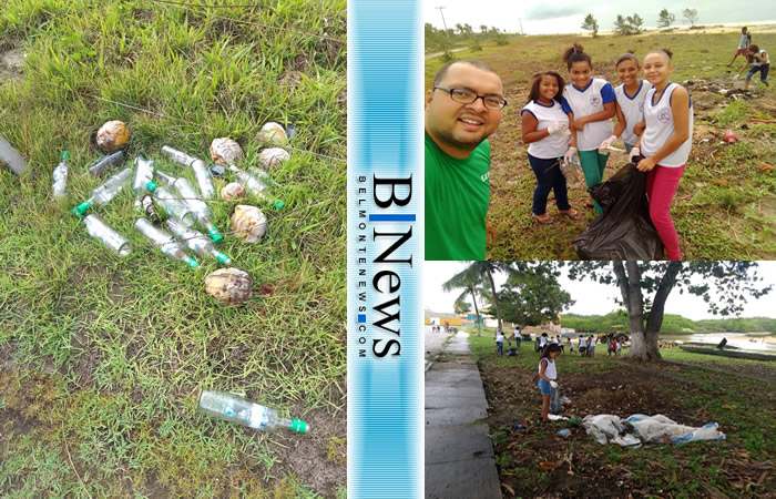 Alunos da Fundação Pedro Calmon realizam projeto de proteção ao meio ambiente em Belmonte.