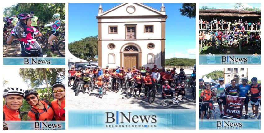 Ciclistas de toda a região se reúnem em Belmonte para o 1º Passeio “Encontrando Caminhos e Amigos”.