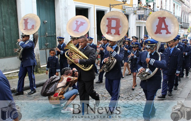 Lyra Popular de Belmonte brilha nas comemorações do 02 de julho em Salvador.