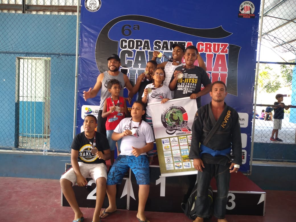 Jiu-Jítsu belmontense se destaca na 6ª Copa Santa Cruz Cabrália de Jiu-Jítsu.