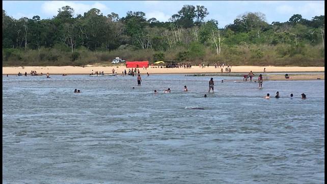 Eventos realizados na praia do Jequitinhonha agitam o final de semana em Boca do Córrego.