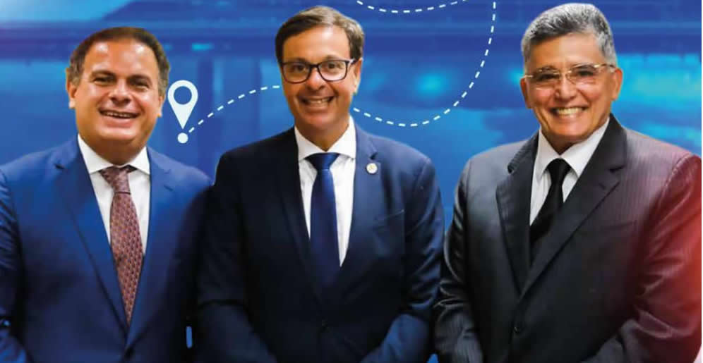 Prefeito Jânio Natal e Deputado Jonga Barcelar buscam investimentos federais para Porto Seguro.