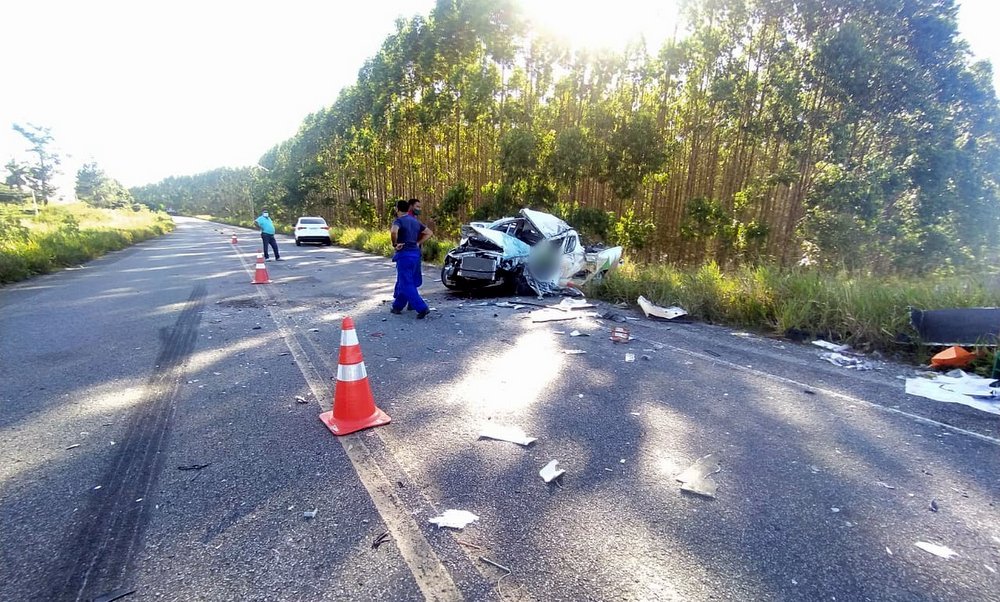 Grave acidente ocorrido na BA-275 deixa uma vítima fatal.