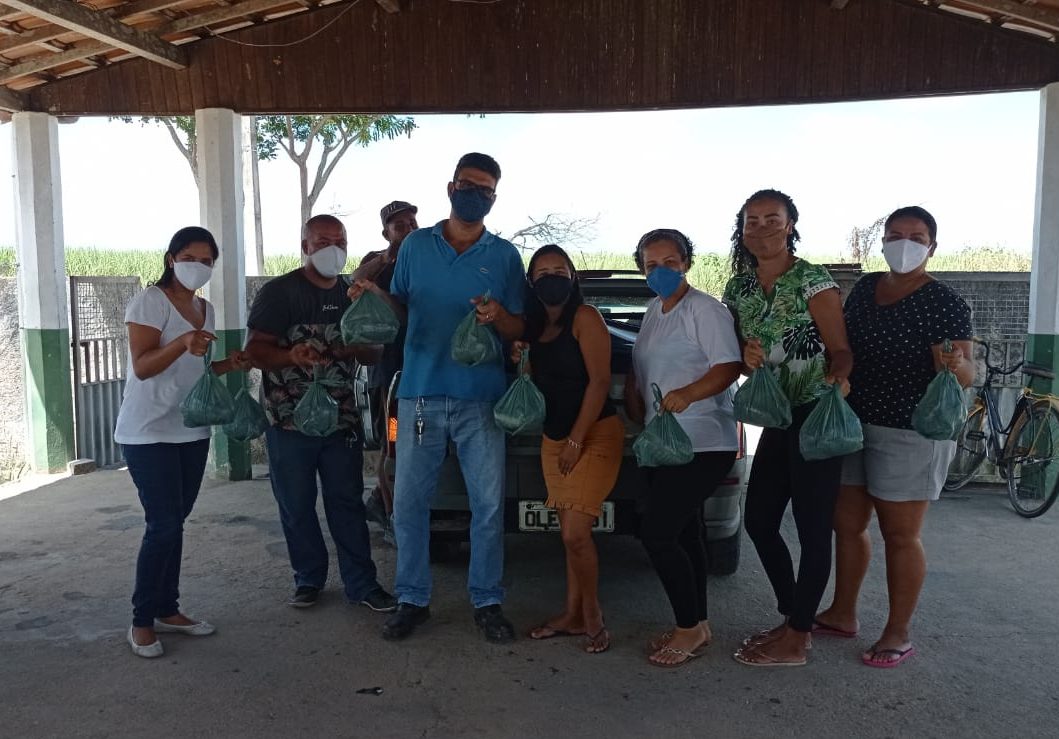 Com apoio do Vice-prefeito Flavielle, grupo de voluntários entrega 200 Kg de peixe em Barrolândia.