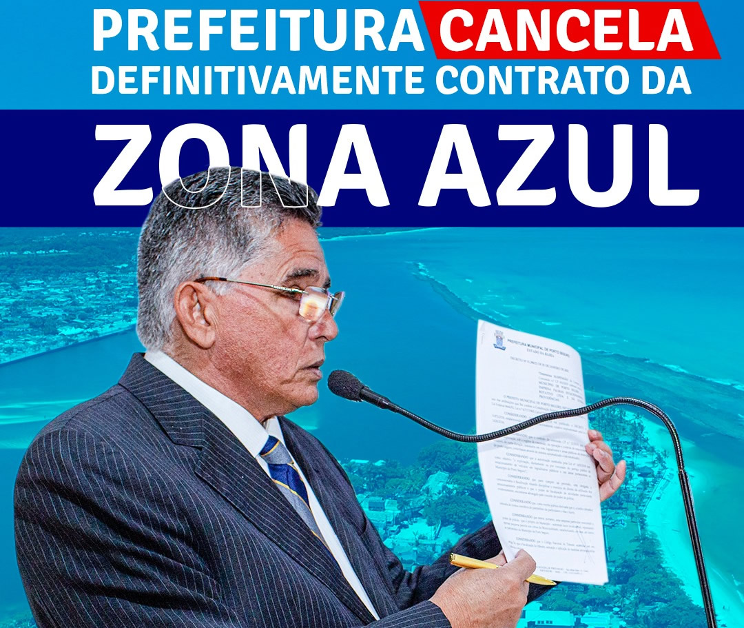 Prefeitura de Porto Seguro cancela contrato da Zona Azul do centro da cidade.