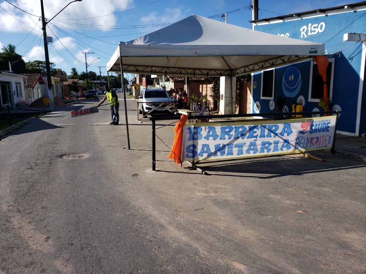 Prefeitura de Belmonte pede voluntários para Barreira Sanitária na entrada da cidade.
