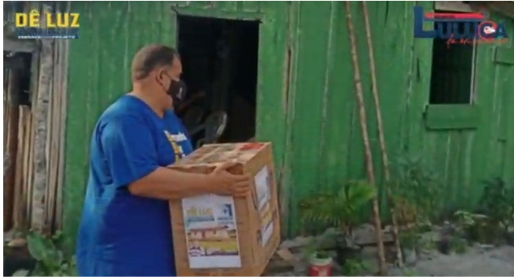 Projeto do Vereador Luluca leva energia solar para família em vulnerabilidade no interior do município.