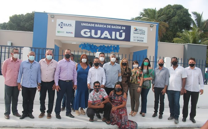 Prefeito Agnelo Santos entrega nova Unidade de Saúde ao povoado do Guaiú.