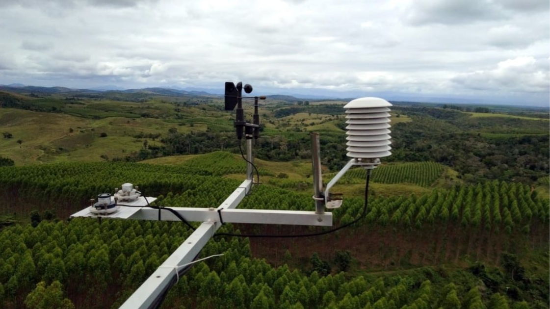 Veracel Celulose destaca seu sistema de monitoramento climático da região Sul da Bahia.
